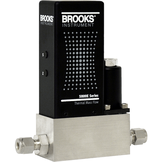 Brooks Instrument Mass Flow Controller, Model 5850E